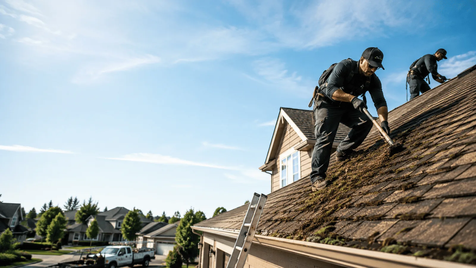 Roof Moss Removal in Wheat Ridge, CO near me
